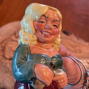 Royal Doulton Doultonville Collection "Betty Bitters" Barmaid Mug